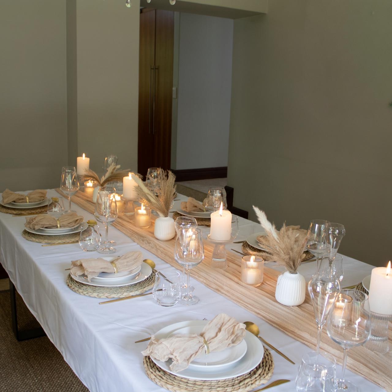 Dinner Party in a box - Blush Beige