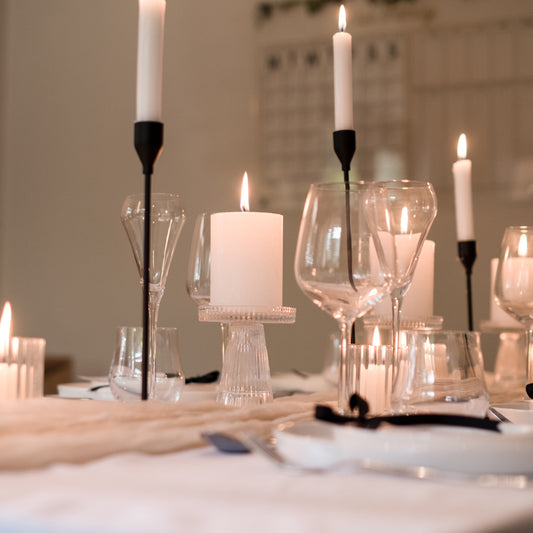 Dinner party in a box - Classic Black & White