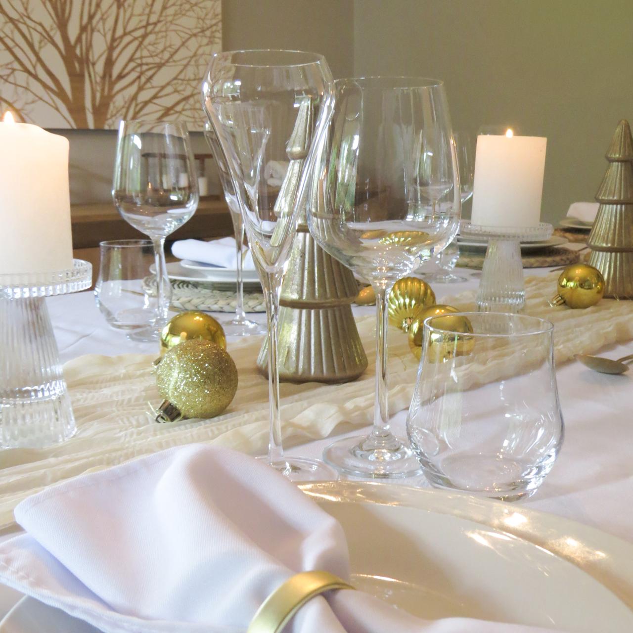 Dinner Party in a Box - Golden Christmas Glow