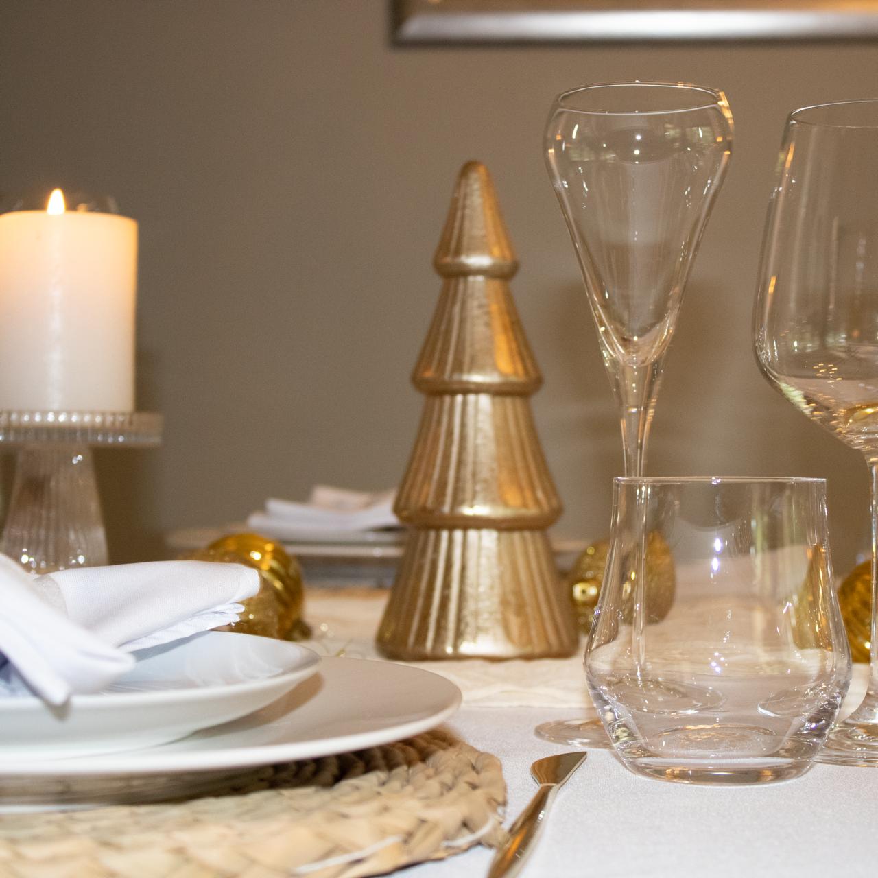 Dinner Party in a Box - Golden Christmas Glow