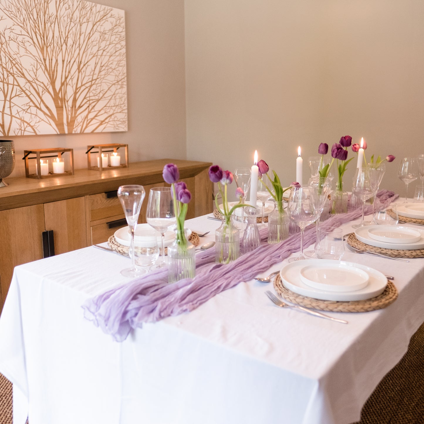 Dinner party in a box - Lavender haze