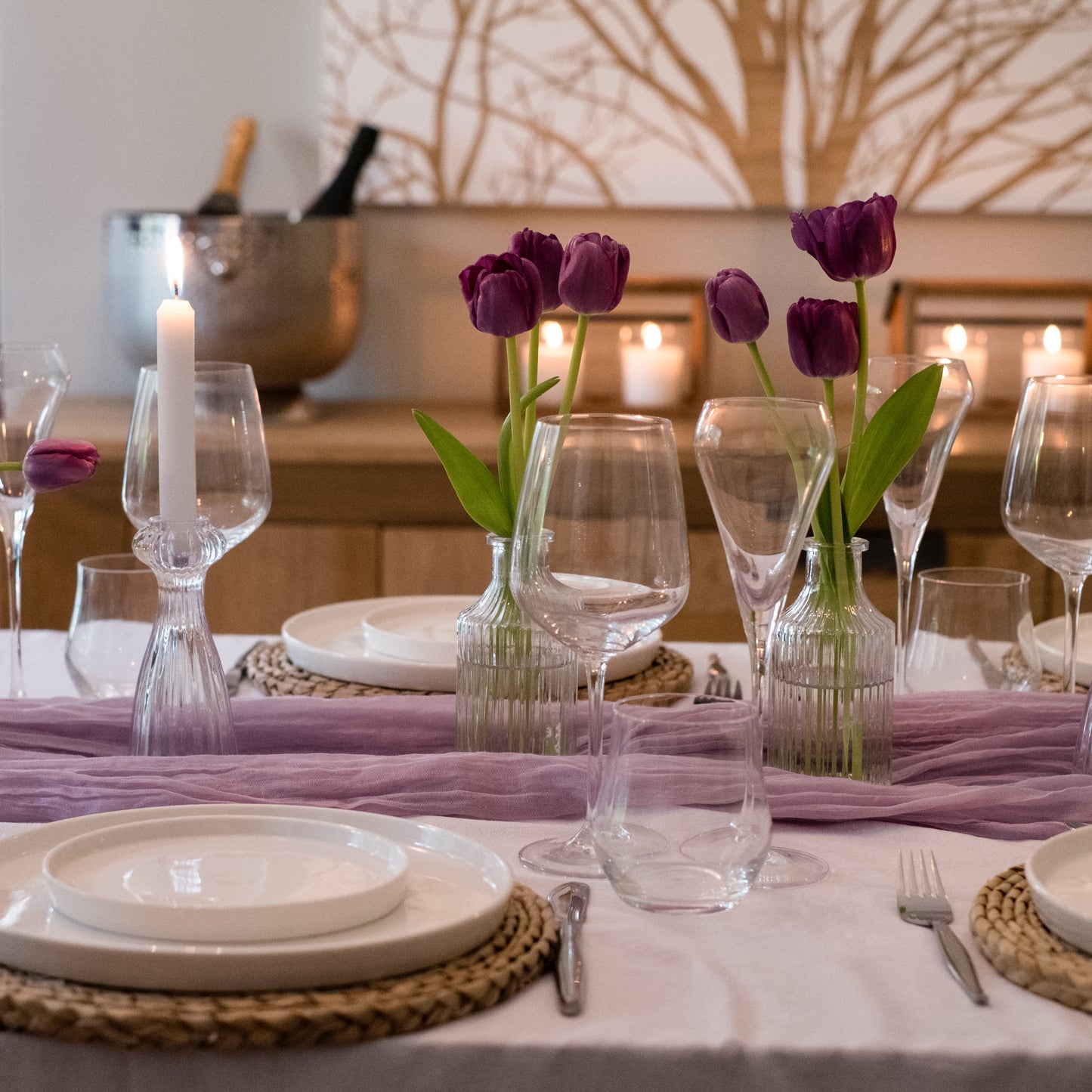 Dinner party in a box - Lavender haze